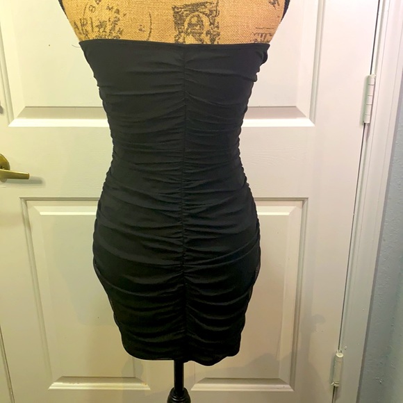 Day&Night strapless black dress - Picture 3 of 5